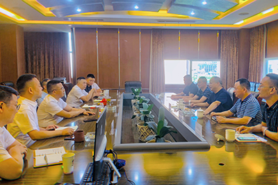 增强交流互学互鉴  群策群力同营生长——巴运集团董事长陈斌一行到腾博汇游戏官方网站长运调研交流