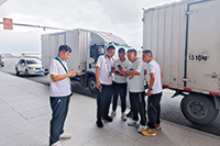 E:2023.77.27【助力大运】物流抵离部迎来小岑岭，，，，，，，，大运会物流运输井然有序官网20230727-01-02.jpg