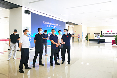 增强交流相助  赋能转型生长——腾博汇游戏官方网站运业总司理蔡亮发一行赴春风柳州汽车有限公司考察调研