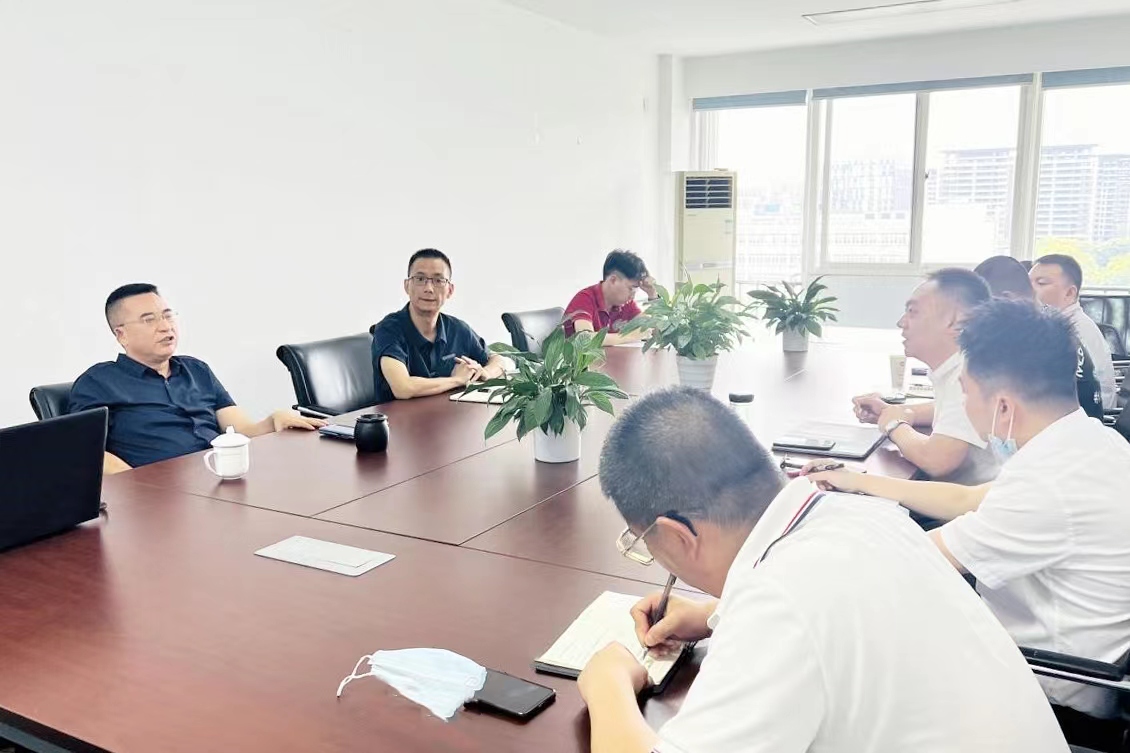 腾博汇游戏官方网站运业总司理蔡亮发到腾博汇游戏官方网站租赁检查指导事情