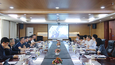 跨省交流，，，，，同营生长——腾博汇游戏官方网站运业集团赴海汽集团开展座谈交流